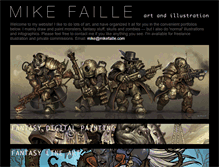 Tablet Screenshot of mikefaille.com